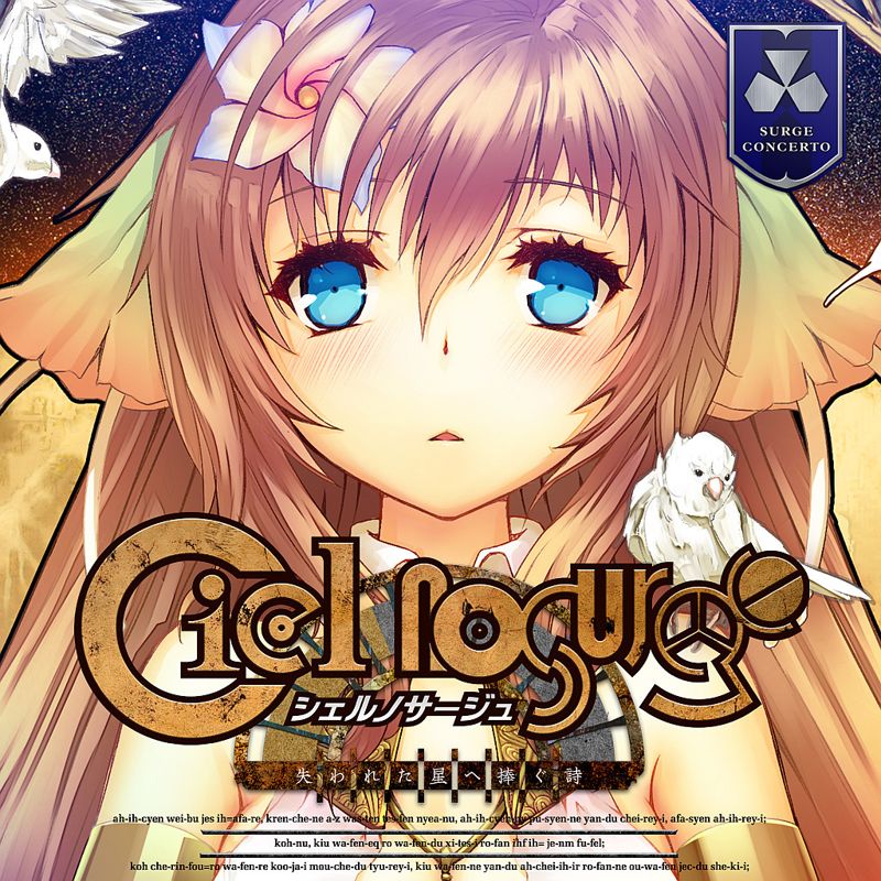 Ciel Nosurge: Ushinawareta Hoshi e Sasagu Uta box art for Playstation Vita
